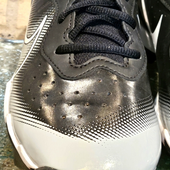 Nike Adult Alpha Huarache Keystone LW Baseball Cleats Mn 8 | Wmn 9.5 #DJ6524-011 - Picture 6 of 7